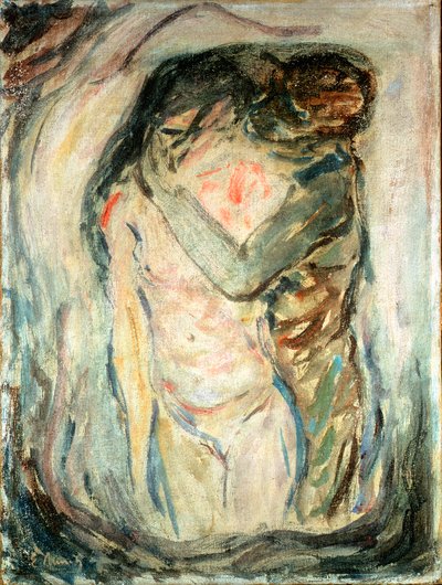 The Kiss by Edvard Munch
